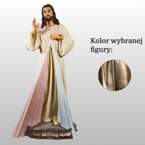 JEZUS MIŁOSIERNY (JEZU UFAM TOBIE) 175CM ZŁOTY (150)
