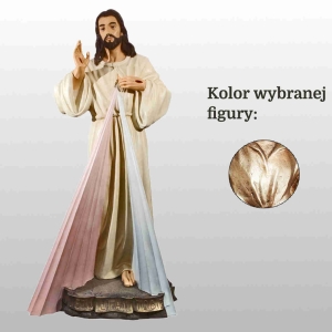 JEZUS MIŁOSIERNY (JEZU UFAM TOBIE) 175CM WŁOSKIE ZŁOTO (150)