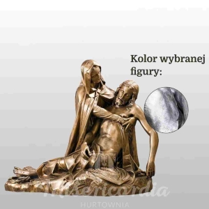 PIETA 68CM SREBRNY (191)