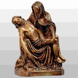 PIETA 60CM WŁOSKIE ZŁOTO (192)