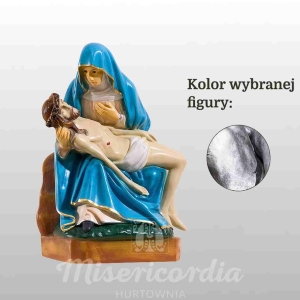 PIETA 26CM SREBRNY (193)