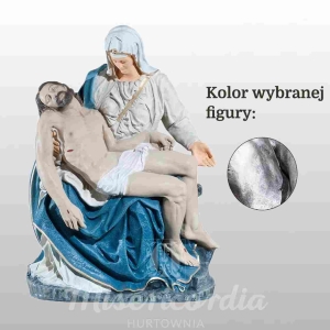 PIETA 50CM SREBRNY (195)