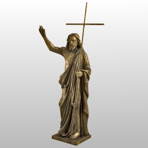 CHRYSTUS ZMARTWYCHWSTAŁY 200CM ZŁOTY (220)