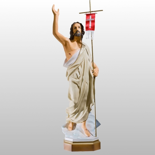CHRYSTUS ZMARTWYCHWSTAŁY 80CM ECRU (223)
