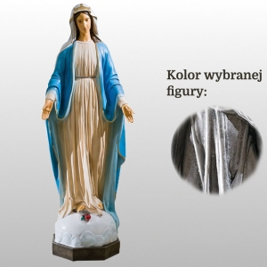 MATKA BOŻA NIEPOKALANA 160CM SREBRNY (403)