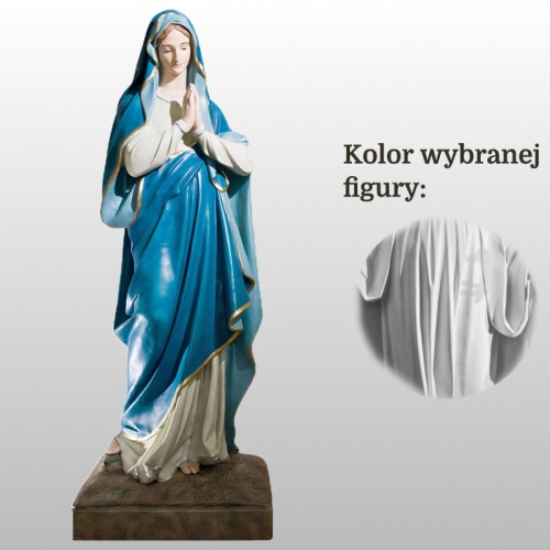 MATKA BOŻA NIEPOKALANA 150CM BIAŁY (404)