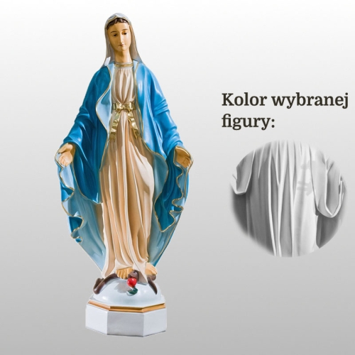 MATKA BOŻA NIEPOKALANA 120CM BIAŁY (406)