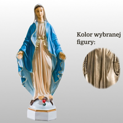 MATKA BOŻA NIEPOKALANA 120CM ZŁOTY (406)