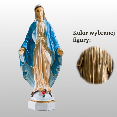 MATKA BOŻA NIEPOKALANA 120CM WŁOSKIE ZŁOTO (406)