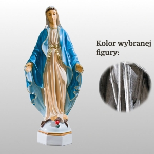 MATKA BOŻA NIEPOKALANA 120CM SREBRNY (406)