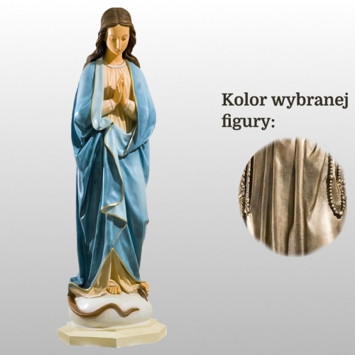 MATKA BOŻA NIEPOKALANA 110CM ZŁOTY (407)