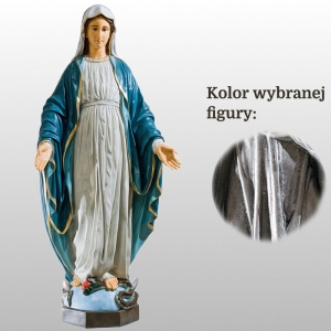 MATKA BOŻA NIEPOKALANA 105CM SREBRNY (408)
