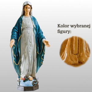 MATKA BOŻA NIEPOKALANA 105CM DREWNO (408)