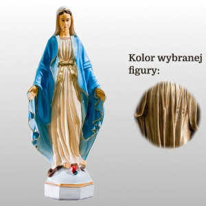 MATKA BOŻA NIEPOKALANA 90CM WŁOSKIE ZŁOTO (409)