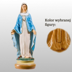 MATKA BOŻA NIEPOKALANA 30CM DREWNO (416)