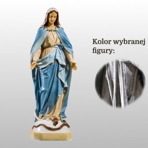 MATKA BOŻA NIEPOKALANA 67CM SREBRNY (412)