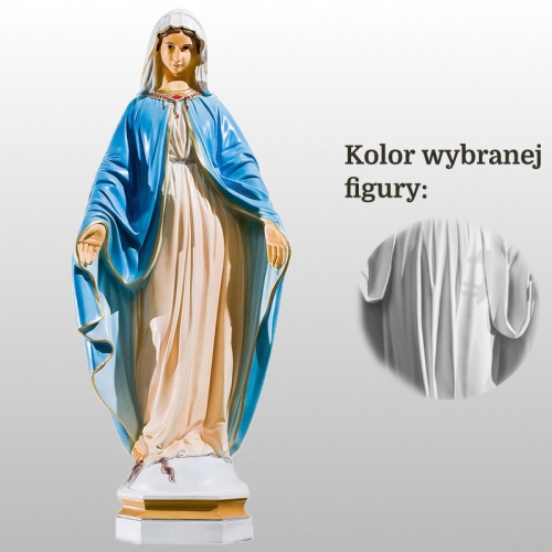 MATKA BOŻA NIEPOKALANA 65CM BIAŁY (413)