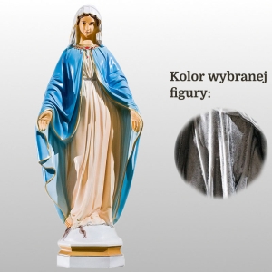 MATKA BOŻA NIEPOKALANA 65CM SREBRNY (413)