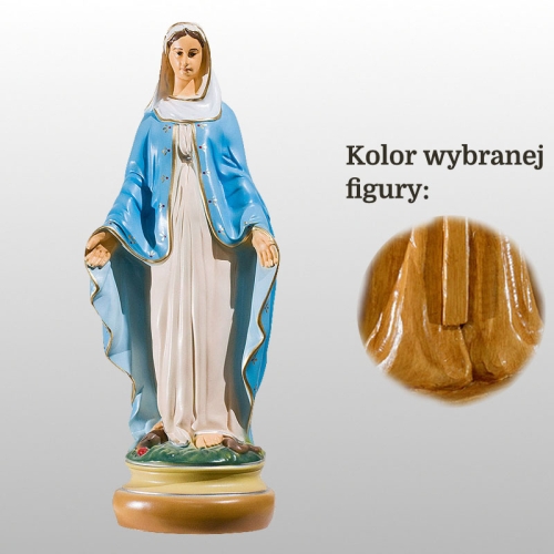MATKA BOŻA NIEPOKALANA 40CM DREWNO (415)