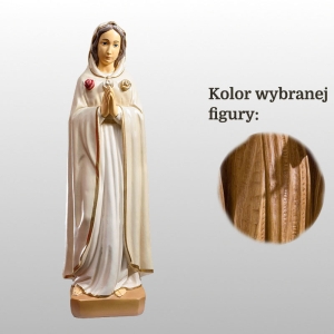 MATKA BOŻA RÓŻA DUCHOWNA 50CM DREWNO (465)