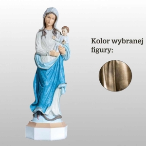 MATKA BOŻA Z DZIECIĄTKIEM 58CM ZŁOTY (466)