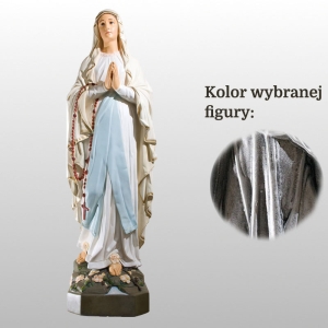 MATKA BOŻA LOURDES 160CM SREBRNY (500)
