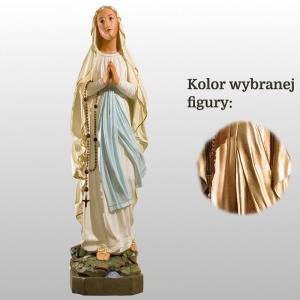 MATKA BOŻA LOURDES 130CM WŁOSKIE ZŁOTO (501)