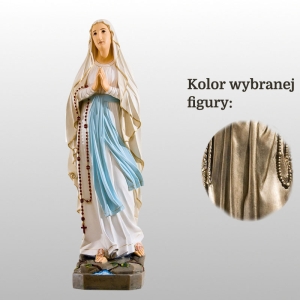 MATKA BOŻA LOURDES 100CM ZŁOTY (502)