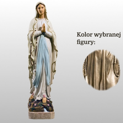 MATKA BOŻA LOURDES 67CM ZŁOTY (503)