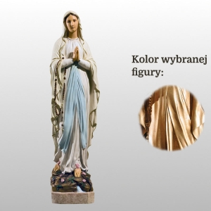 MATKA BOŻA LOURDES 67CM WŁOSKIE ZŁOTO (503)
