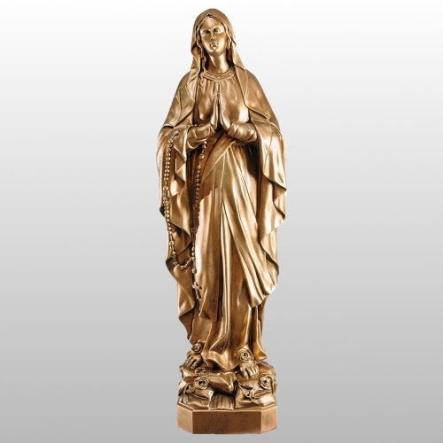 MATKA BOŻA LOURDES 80CM WŁOSKIE ZŁOTO (507)