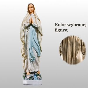 MATKA BOŻA LOURDES 40CM ZŁOTY (505)