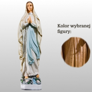 MATKA BOŻA LOURDES 40CM DREWNO (505)