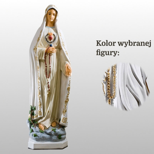 MATKA BOŻA FATIMSKA 165CM BIAŁY (550)