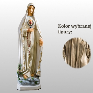 MATKA BOŻA FATIMSKA 165CM ZŁOTY (550)