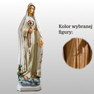 MATKA BOŻA FATIMSKA 165CM DREWNO (550)