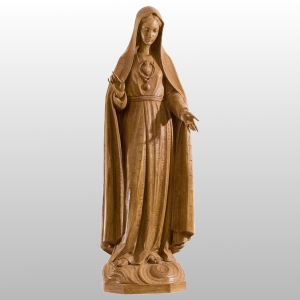 MATKA BOŻA FATIMSKA 120CM DREWNO (552)