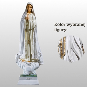 MATKA BOŻA FATIMSKA 90CM BIAŁY (553)