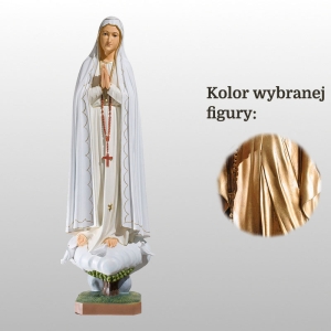 MATKA BOŻA FATIMSKA 80CM WŁOSKIE ZŁOTO (554)