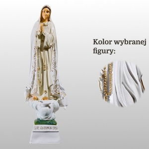 MATKA BOŻA FATIMSKA 40CM BIAŁY (556)