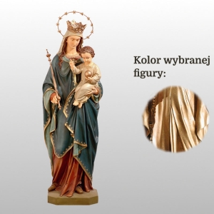 MATKA BOŻA KRÓLOWA ŚWIATA 140CM WŁOSKIE ZŁOTO (600)