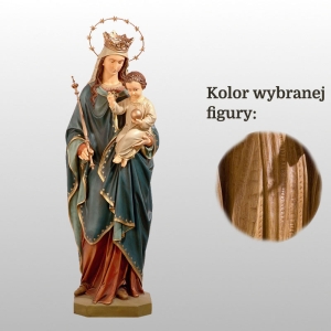 MATKA BOŻA KRÓLOWA ŚWIATA 140CM DREWNO (600)