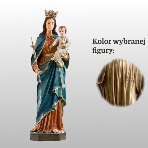 MATKA BOŻA KRÓLOWA ŚWIATA 110CM ZŁOTY (601)