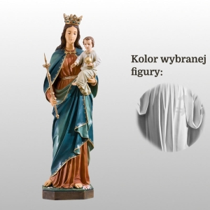 MATKA BOŻA KRÓLOWA ŚWIATA 100CM BIAŁY (602)