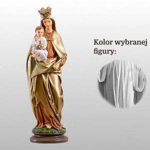 MATKA BOŻA KRÓLOWA ŚWIATA 55CM BIAŁY (604)