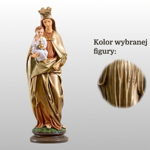 MATKA BOŻA KRÓLOWA ŚWIATA 55CM ZŁOTY (604)