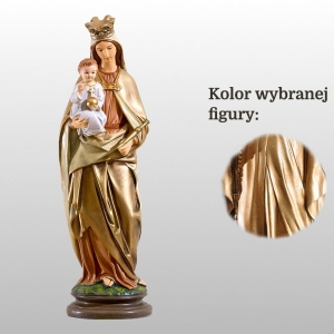 MATKA BOŻA KRÓLOWA ŚWIATA 55CM WŁOSKIE ZŁOTO (604)