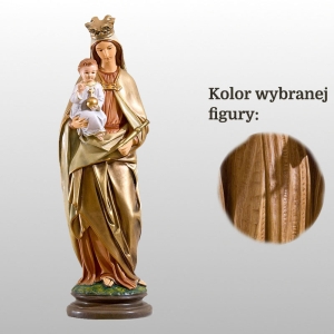 MATKA BOŻA KRÓLOWA ŚWIATA 55CM DREWNO (604)