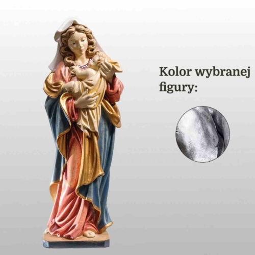 MATKA BOŻA Z DZIECIĄTKIEM 29CM SREBRNY (608)