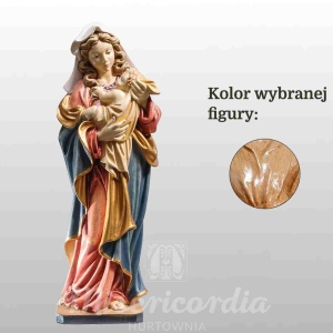 MATKA BOŻA Z DZIECIĄTKIEM 29CM DREWNO (608)